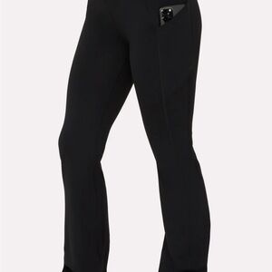 Women's Black Flare Leggings